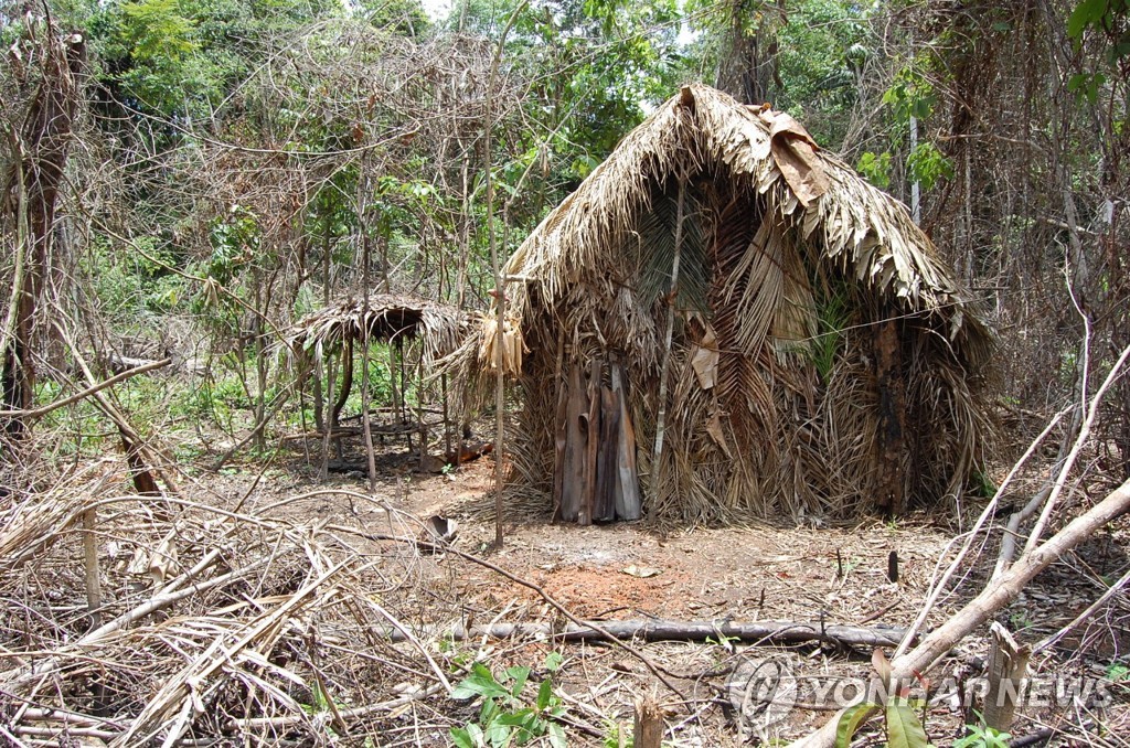 '세계에서 가장 외로운' 원주민이 살던 집