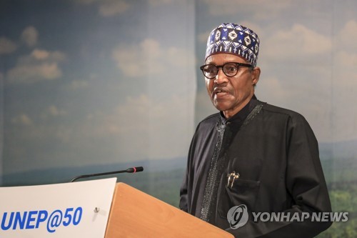 부하리 나이지리아 대통령 "원유 절도로 국가재정 악화"