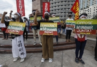 美, 반정부 인사 사형집행한 미얀마에 에너지 제재 검토