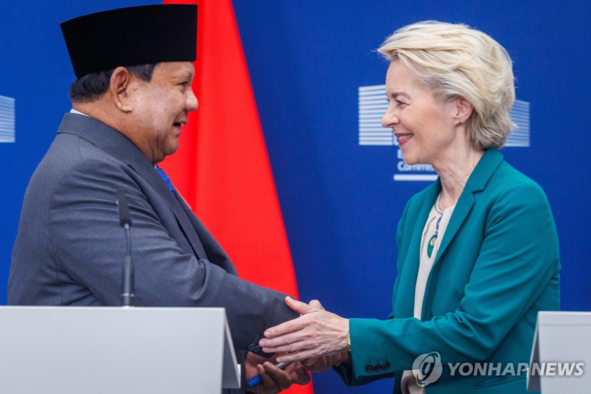 EU·인도네시아 "FTA 진전 위한 정치적 합의"