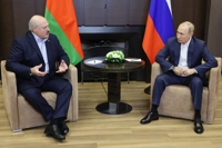 푸틴 만난 벨라루스 대통령 