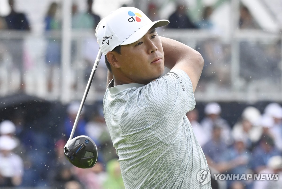 김시우, US오픈 골프 3R 공동 29위…4언더파 번스 단독 선두