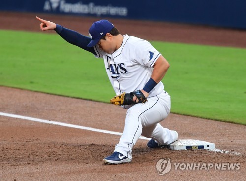 Ji-Man Choi of South Korea is World Series star