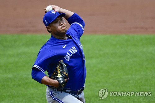 Ryu Hyun-jin's hot fight that cannot be explained by restraint ' Dancing changeup' created victory after 444 days < World baseball < 기사본문 -  SPOTV