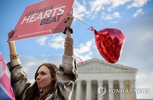 보수 우위 구도 미 연방대법원서 막오른 낙태권 전쟁…격론 예상
