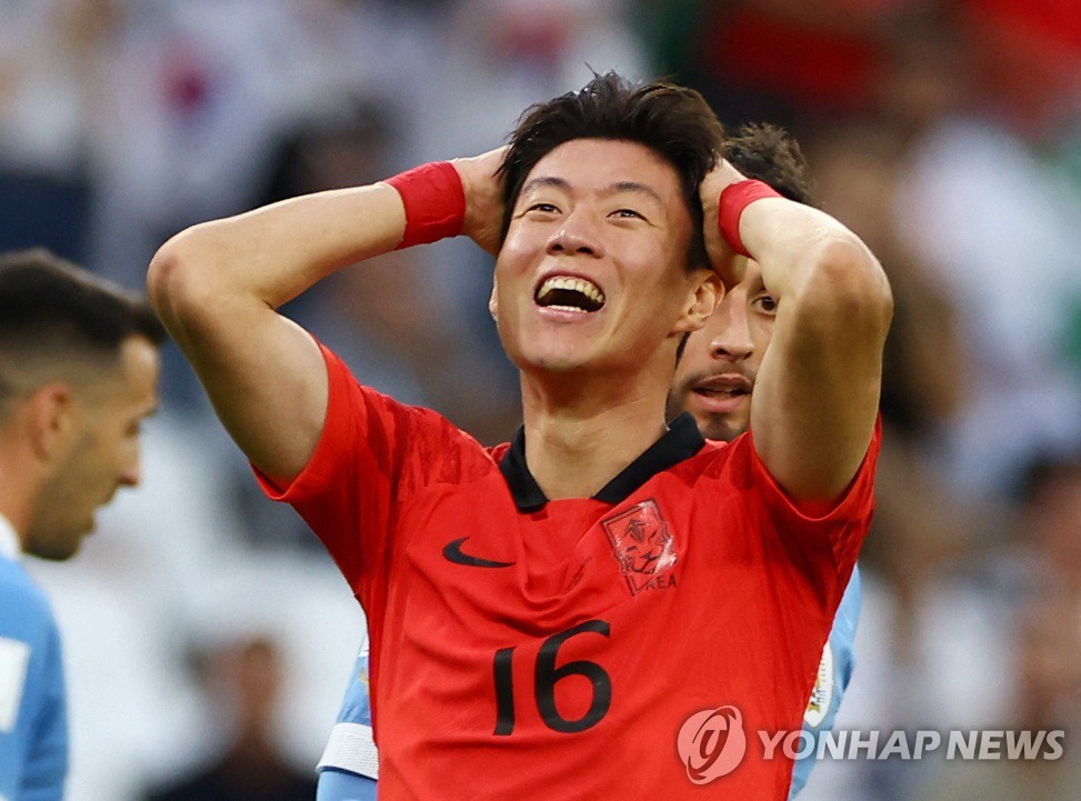 SOCCER-WORLDCUP-URY-KOR/REPORT