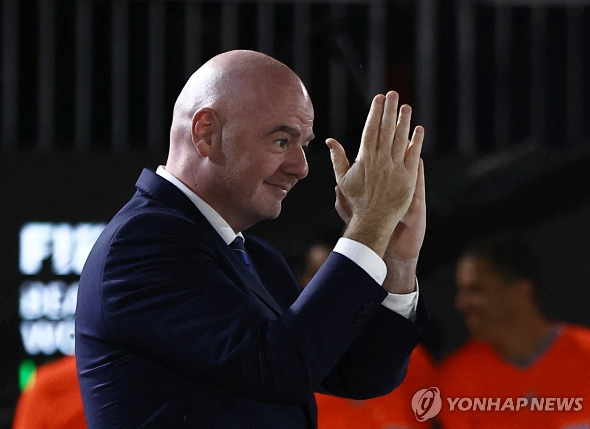 잔니 인판티노 FIFA 회장