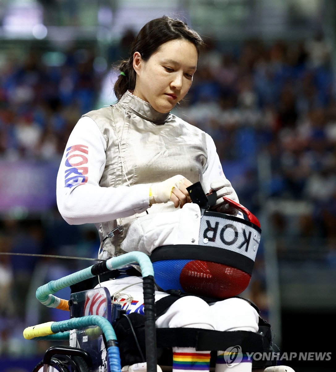 경기 마친 조은혜