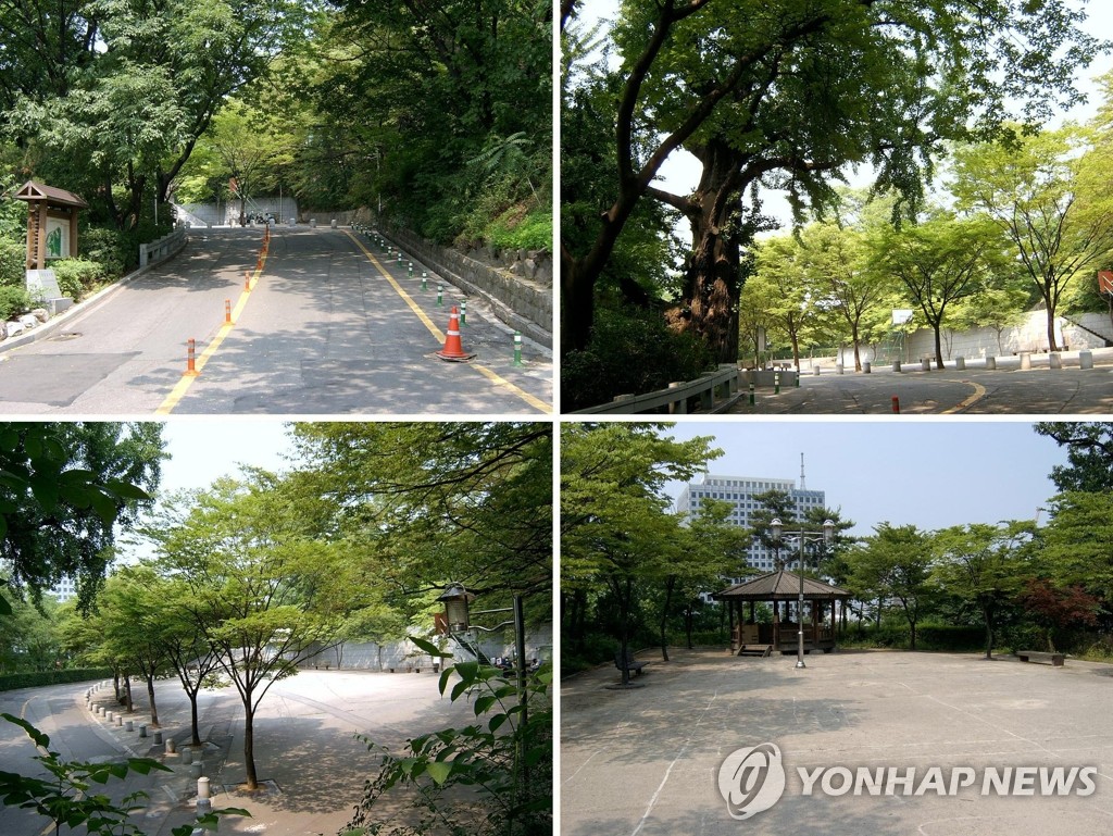 남산 통감관저 터 (자료사진)