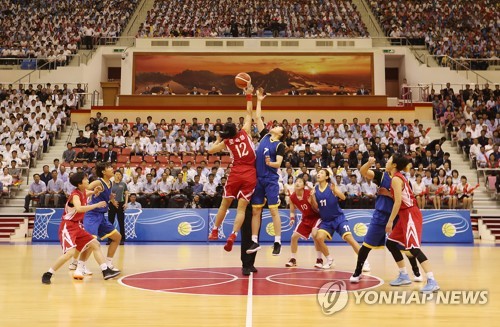 韓国統一相 全ての試合が感動与えた 南北バスケ大会 聯合ニュース