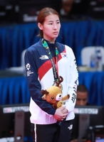 하민아, 여자 태권도 -53kg급 은메달 시상식
