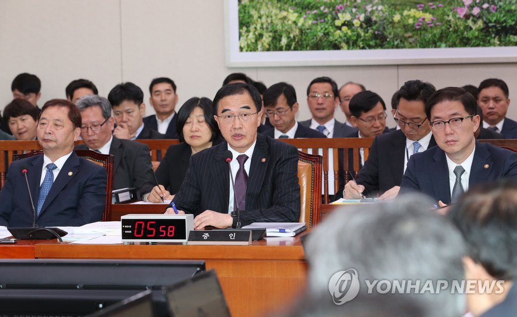 対北独自制裁　「解除を具体的に検討したことない」＝韓国統一相
