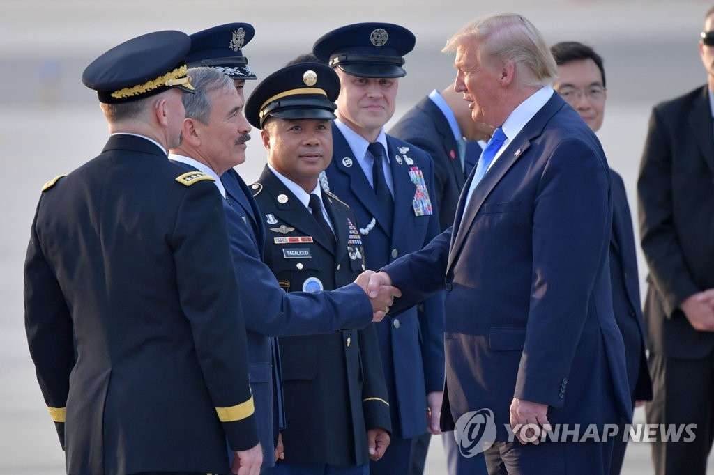 Trump in S. Korea