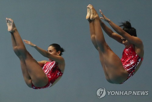 Dúo mexicano de salto de trampolín