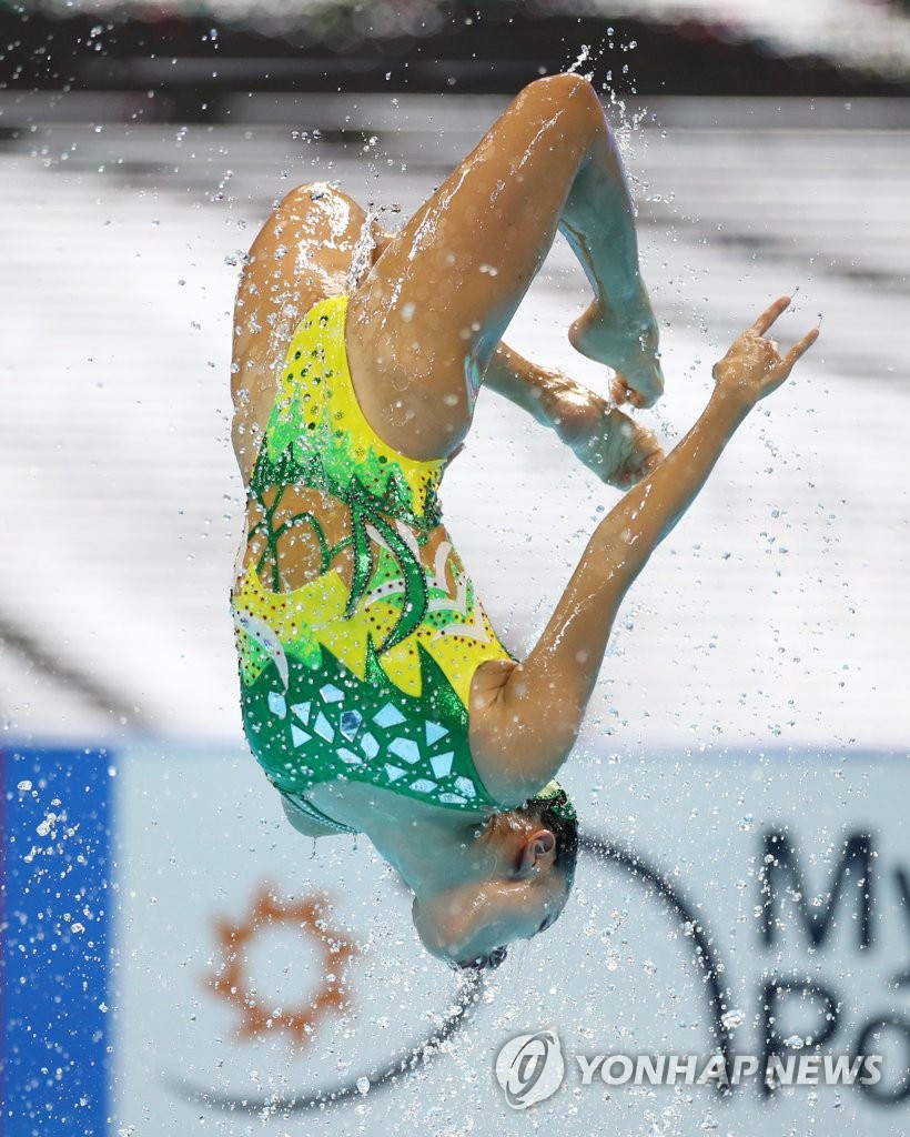 水上の芸術 聯合ニュース