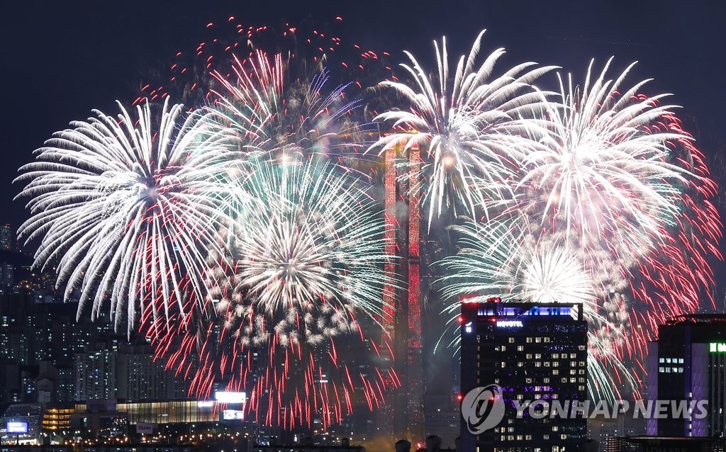 2019 서울세계불꽃축제 모습