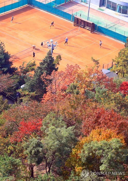 Tenis en otoño