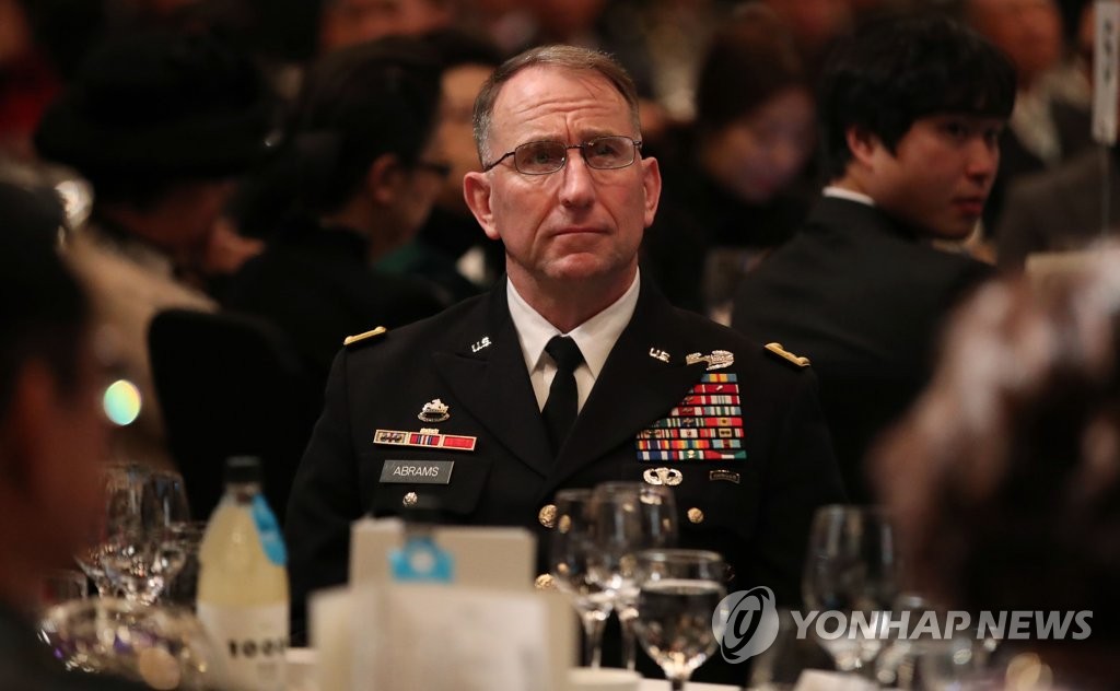 This file photo shows U.S. Forces Korea Commander Gen. Robert Abrams. (Yonhap)