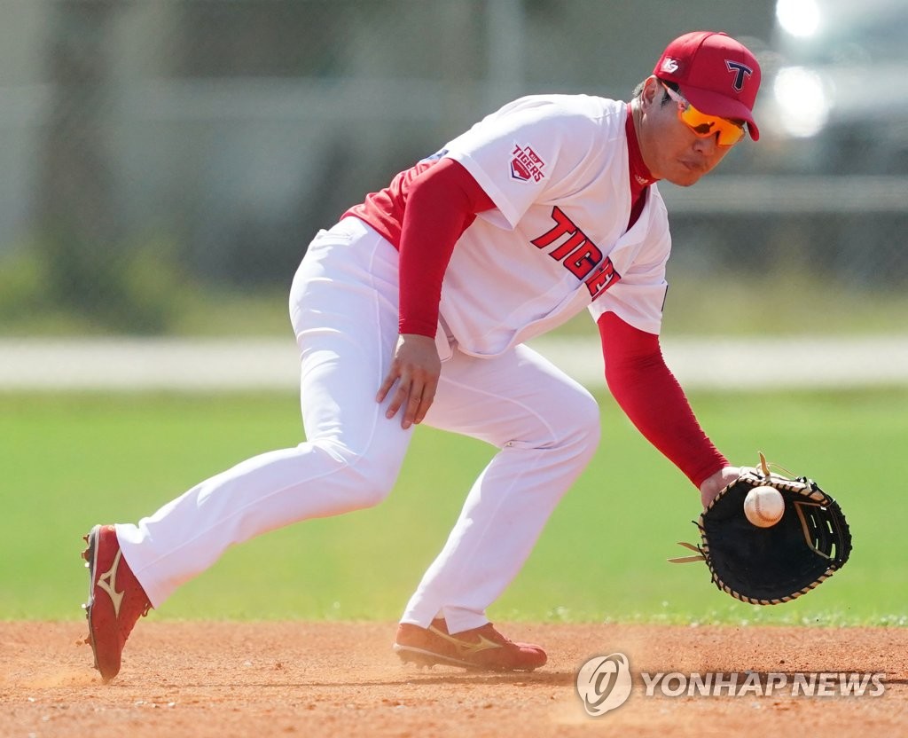 선수 시절 김주찬 코치