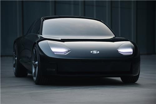 Nouveau concept électrique de Hyundai Motor Co., Prophecy. (Photo fournie par Hyundai Motor Co. Revente et archivage interdits) 