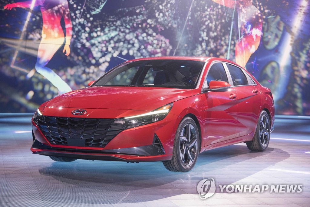 Hyundai unveils all-new Avante compact | Yonhap News Agency