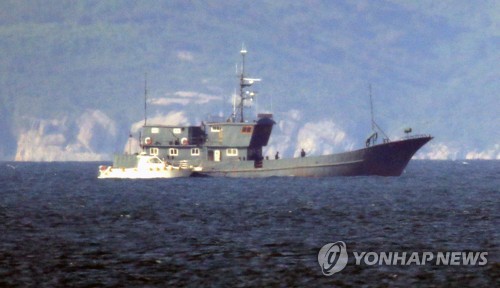 韓国軍　境界線越えた北朝鮮警備艇に警告射撃＝船舶拿捕