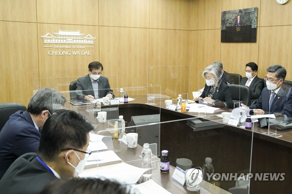韓国大統領府がＮＳＣ開催　「米バイデン政権と緊密協力」