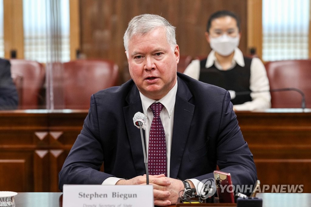 (2nd LD) Biegun says he looks forward to 'close cooperation' with S. Korea ahead of Biden inauguration