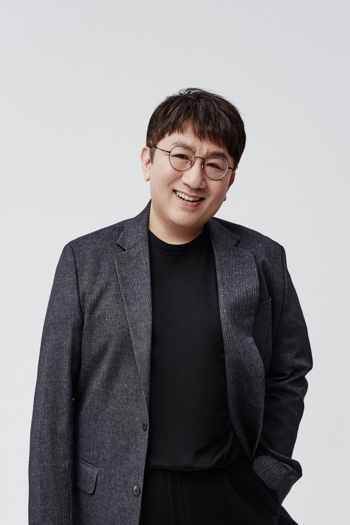 A file photo of former Hybe CEO Bang Si-hyuk provided by the company. (PHOTO NOT FOR SALE) (Yonhap)