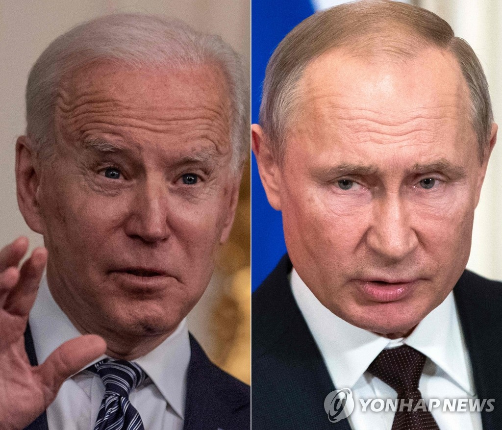 이달 16일 제네바서 첫 정상회담 하는 조 바이든(좌) 미 대통령과 블라디미르 푸틴 러시아 대통령