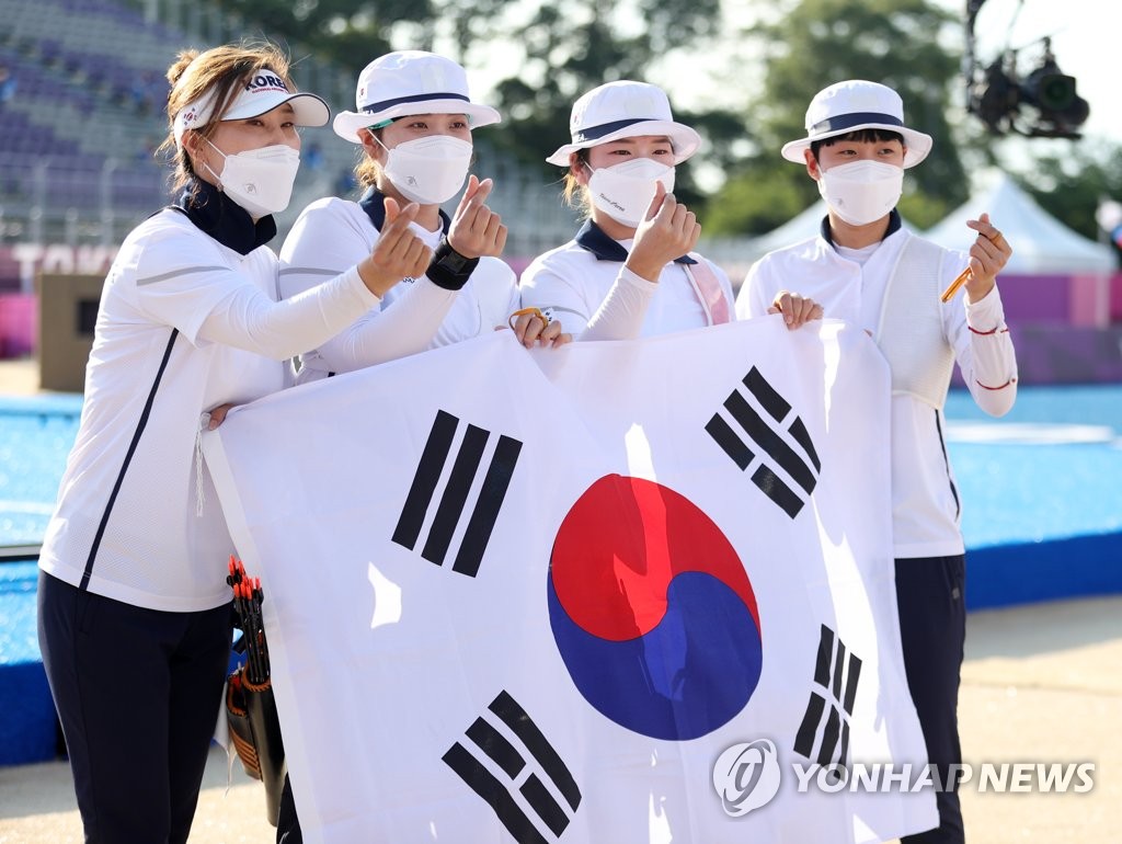 韓国アーチェリー女子　団体で五輪９連覇の金字塔