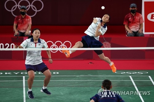 (LEAD) (Olympics) S. Korea wins bronze in badminton women's doubles