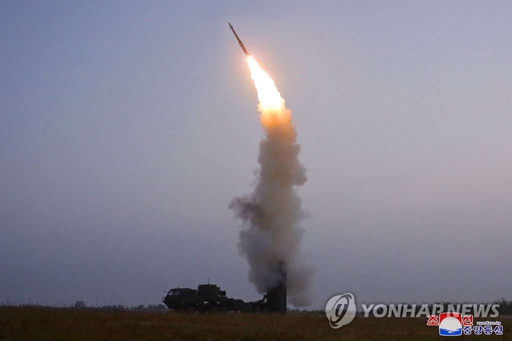 (3rd LD) N. Korea test-fires new anti-aircraft missile: state media
