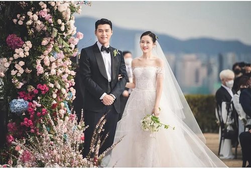 Se publican nuevas fotos de boda de Hyun Bin y Son Ye-jin