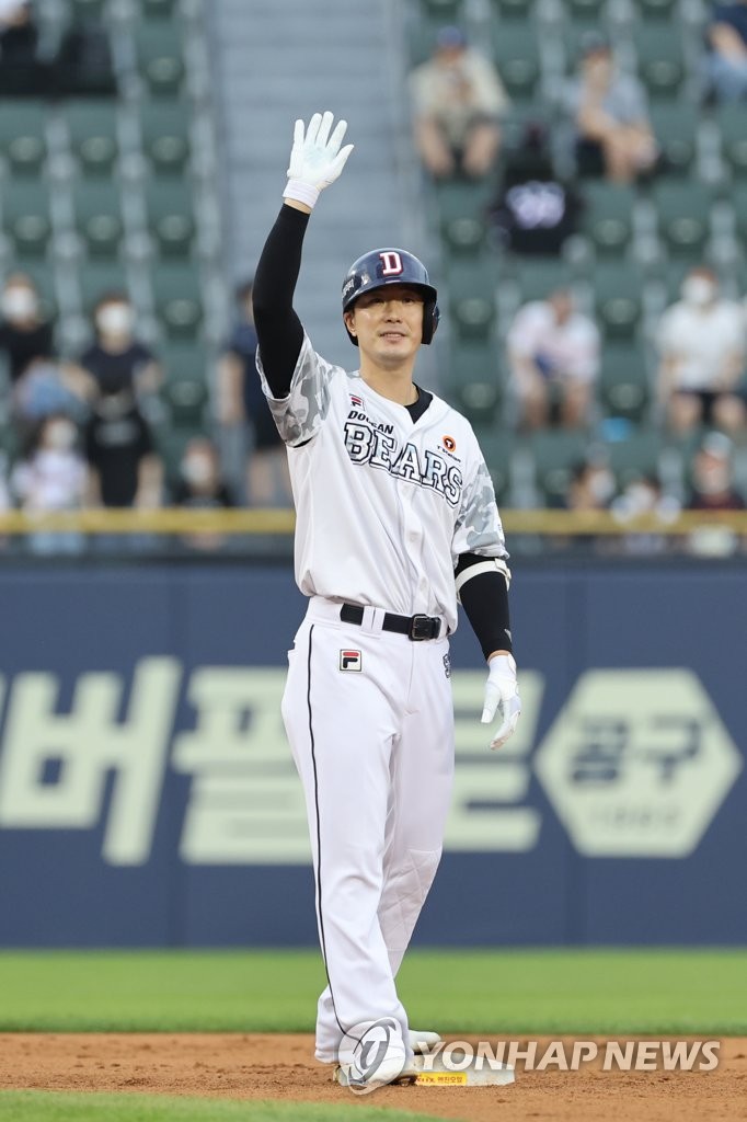 김재호 2타점 2루타!