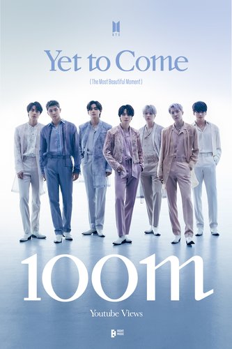 BTS' 'Yet to Come' MV tops 100 mln YouTube views