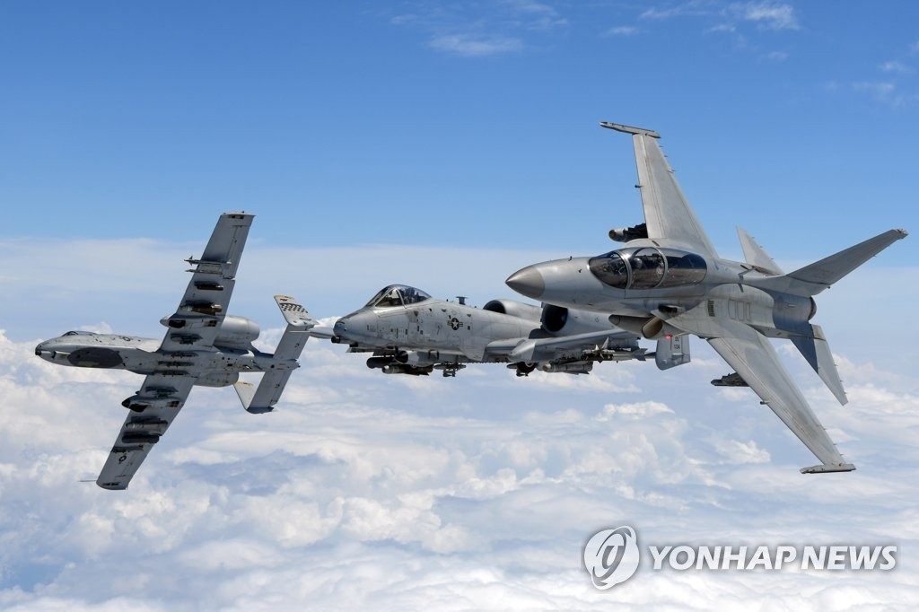 Exercice aérien conjoint Corée du Sud-USA
