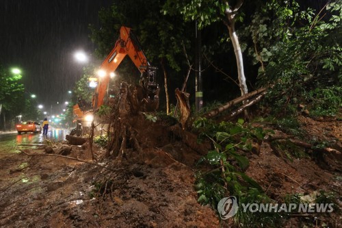 ［速報］ソウル市・京畿道の大雨で７人死亡・６人不明　韓国