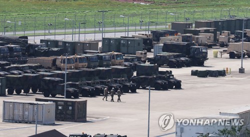 韓米合同軍事演習の事前演習始まる