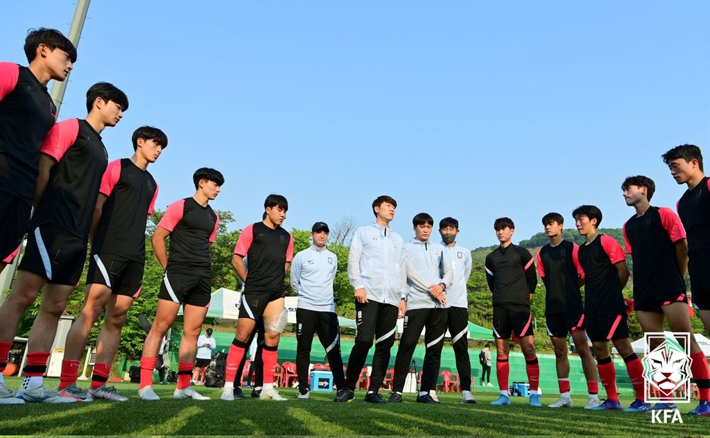 2023 AFC U-20 아시안컵 예선을 준비하던 김은중호.
