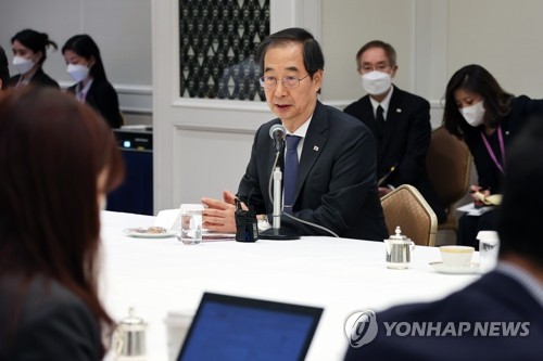 韓国首相　訪日で韓日経済協力の重要性を痛感