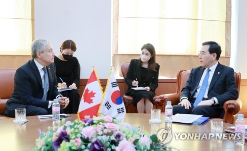 S. Korea-Canada industry ministers' meeting