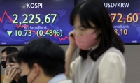 코스피, 새해 첫날도 하락