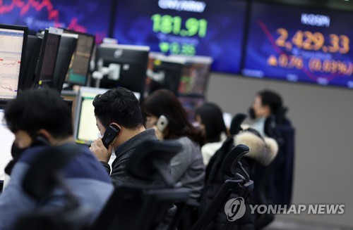 韓国総合株価指数が大幅続伸　１．６５％高