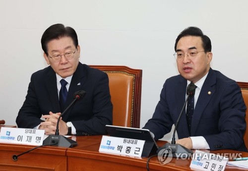 박홍근 "야당대표 수사 개입하는 대통령실 관계자 경질해야"