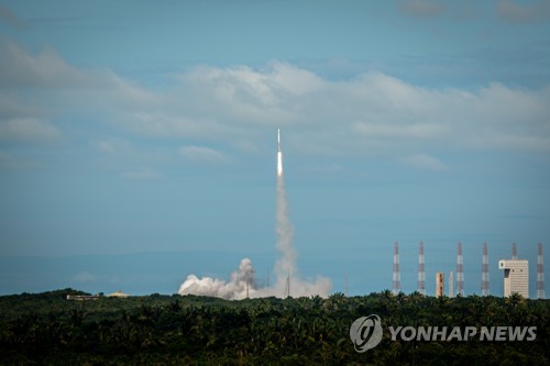 韓国初の民間ロケット　ブラジルで打ち上げ
