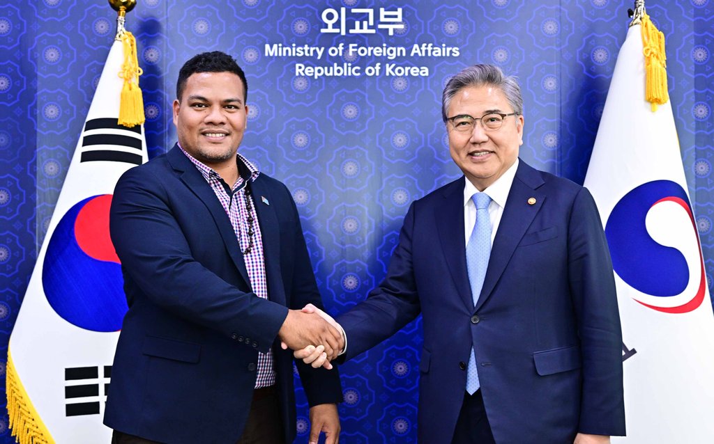 S. Korea-Tuvalu FM talks