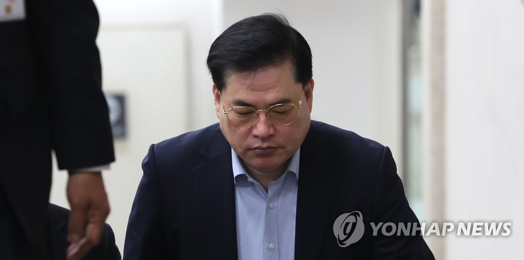 증인 출석하는 유동규 전 기획본부장