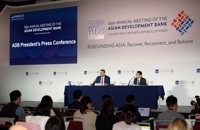 금융권도 ADB 참여…환영행사·전시관 열고 투자·홍보전(종합)
