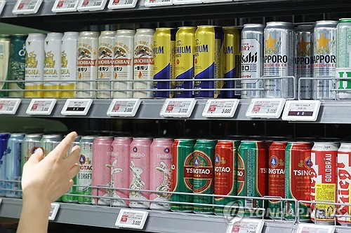 日本ビールの輸入量前年比３倍以上に　輸入相手国１位に返り咲き＝韓国